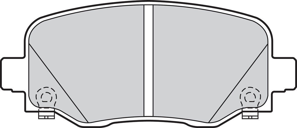Jeu de 4 plaquettes de frein VALEO ref. 302202